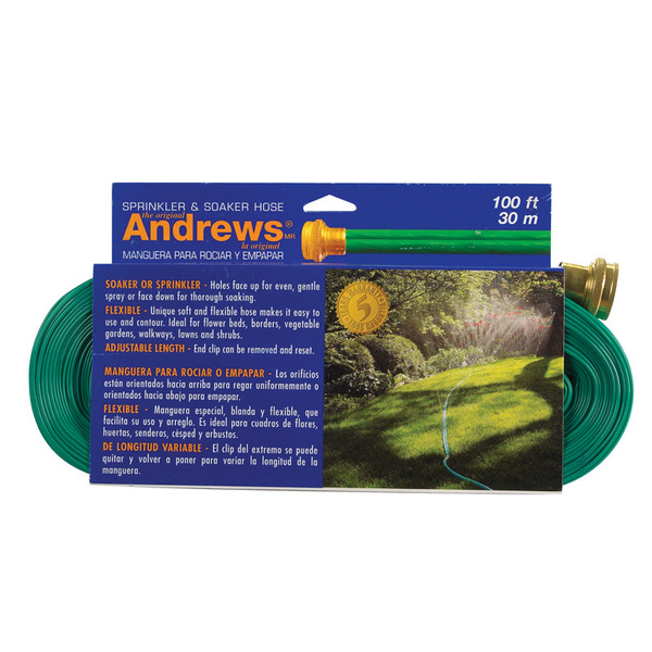 Am Andrews Hose Sprinkler 100' 10-12349